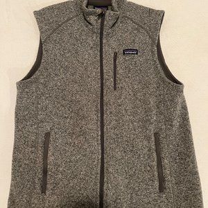 Patagonia Mens Better Sweater Vest Grey Large